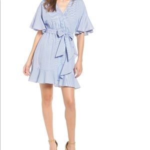 Soprano stripe wrap dress purchased from Nordstrom size